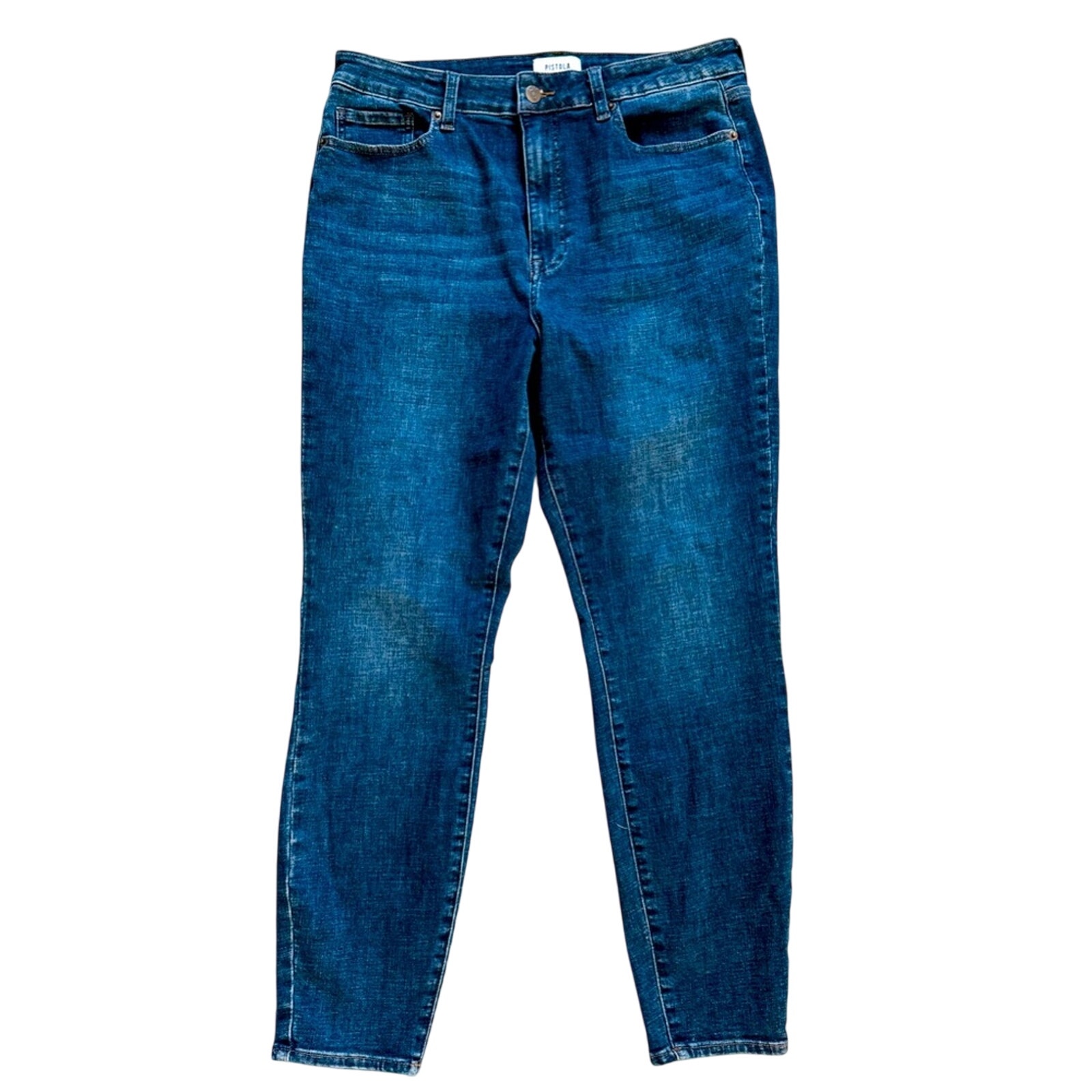 Pistola Anthropologie High Rise Arianna Stretch Jeans Womens 32 Medium Wash